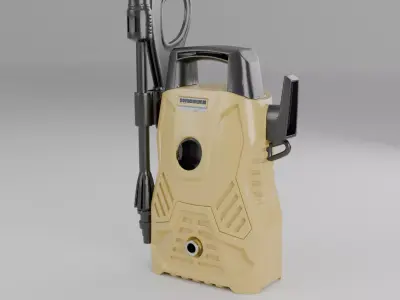 Pressure Washer 3D Model Without Hose 3D model