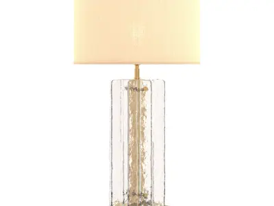 RH LATTICE TABLE LAMP 3D model