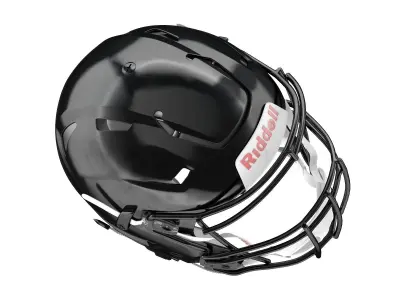 Riddell SpeedFlex Adult Football Helmet with Facemask 3D model
