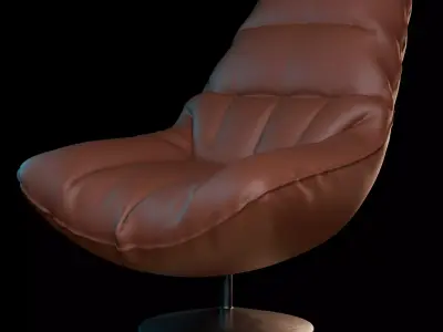 Modern Lounge Chair 3D model purchase