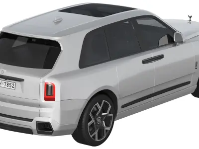 Cullinan luxury SUV 3D model