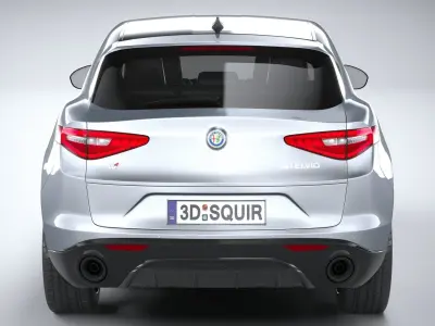 Alfa Romeo Stelvio 2023 3D model
