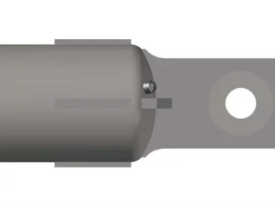 18 Inch Pipeline Pull Head Pull-In Head 3D print model