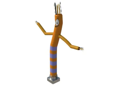 Inflatable Sky Dancer 3D model 3D model