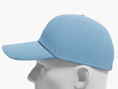 BASEBALL HAT Low-poly 3D model purchase