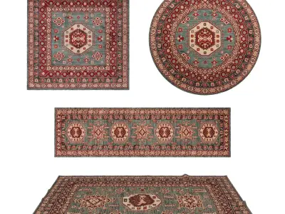 Rugs No 423 Low-poly 3D model