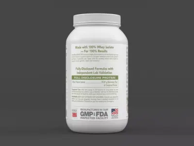 Protein Powder 3D model 17
