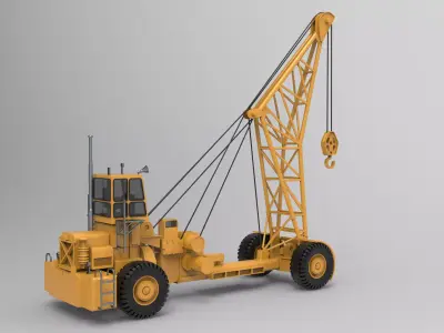 US Aircraft Recovery Carrier Crane NS1960  1 35 Scale 3D print model