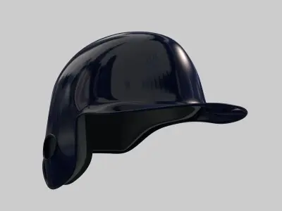 Batting Helmet 3D model