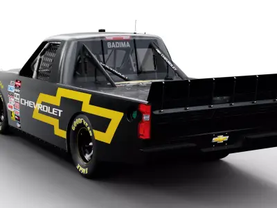 2025 NASCAR Craftsman Truck Series Chevrolet Silverado 3D model