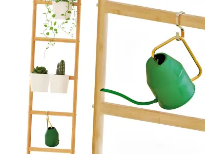 SATSUMAS Plant Stand 3 3D model