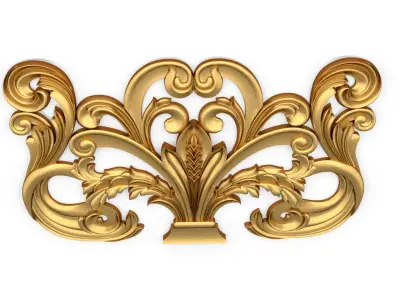 Classic decor ornament 86 3D model