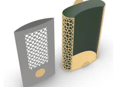 DECORATIVE PACKING BOX 3D model