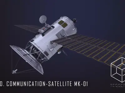 NEO Communication Satellite Mk-1 3D model