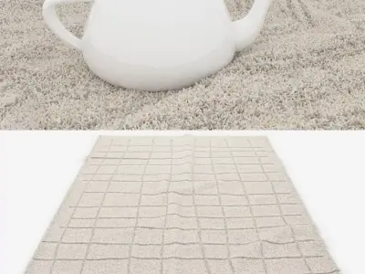 Rugs No 1043 Low-poly 3D model