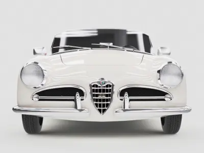 Alfa Romeo Giulia Spider 1964 3D model