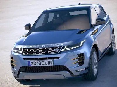 Land Rover Evoque R Dynamic 2020 3D model
