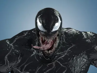 Venom-rig- venom 3D model