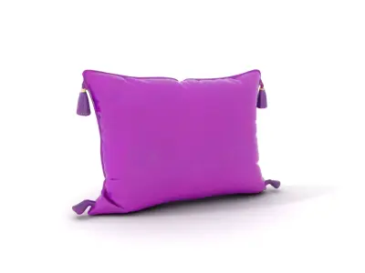 Royal Purple Cushion model pack Low-poly 3D model