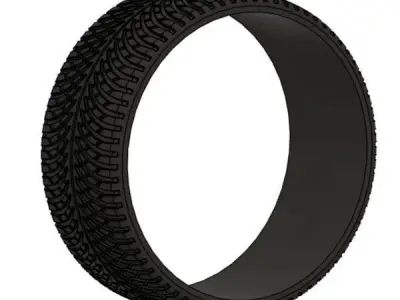 NANKANG AW6 Tyre for Nozzautominis Rims Free 3D print model