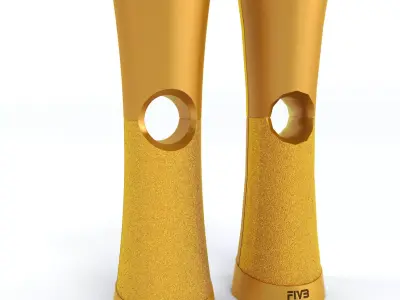 Beach Volleyball World Championship Cup low poly Low-poly 3D model