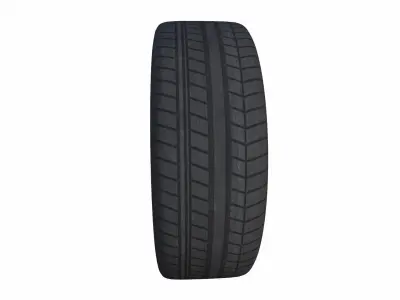 Tyre 3D Model Low-poly 3D model