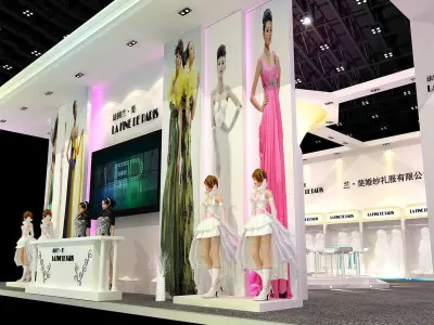 Exhibition - Area - 13X12-3DMAX2009-08 3D model