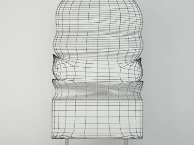 19th Century Thai Wood Carving 3 3D model