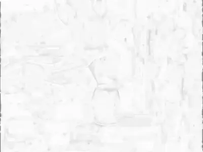 Burned Out Sedan 3D Model Urban Wreckage Prop Low-poly 3D model