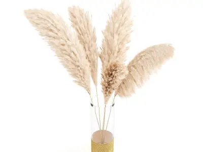bouquet of pampas vol01 3D model