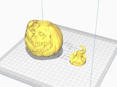 Pumpkins Halloween 3D print model