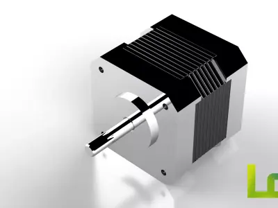 Nema 17 Stepper Motor 3D print model