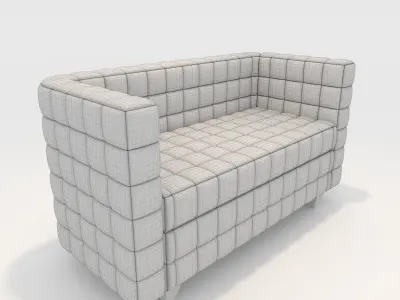 Sofa 2 Seater 10 3D model