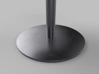 stool Low-poly 3D model