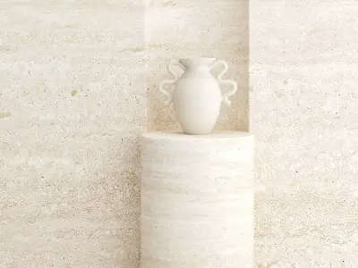 Decorative wall panel set 100 3D model