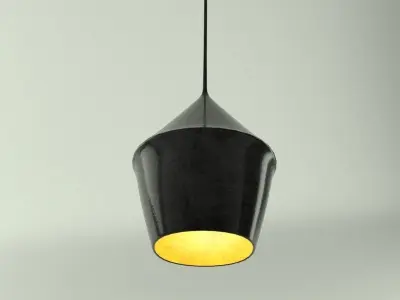 Ceiling Lamp Low-poly 3D model