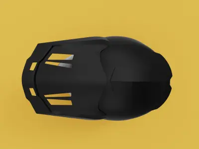 Motorcycle Riding Helmet 3D model