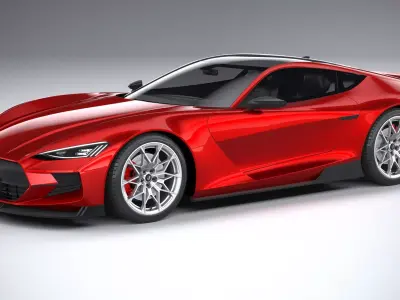 Generic Coupe 01 2025 3D model