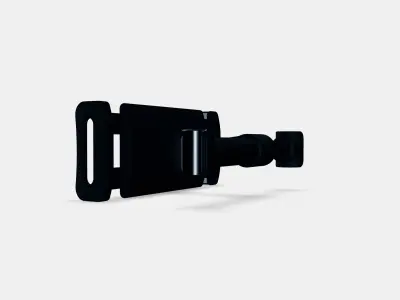 FIXED Tab Passenger headrest tablet holder 3D model