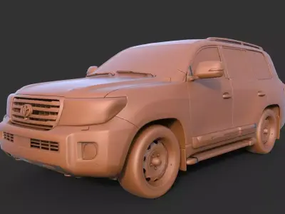 Toyota Land Cruiser 200 3D print model