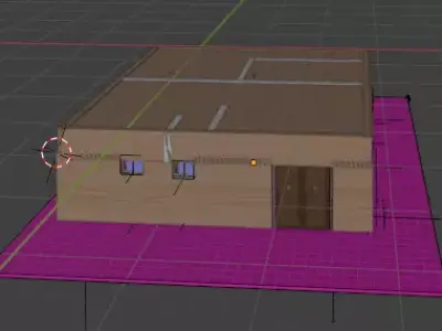 Double bedroom home 3D model