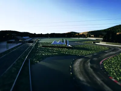 Magione Circuit Italy Low-poly 3D model