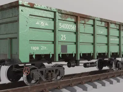 freight car 3D model