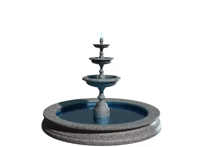 The fountain - Free 3D model