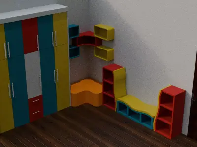 just a room Free 3D model