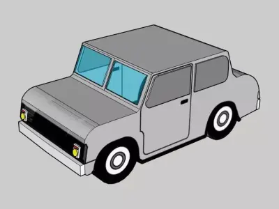 Basic Car Model  3D model