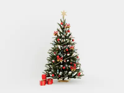 Christmas tree 11 3D print model