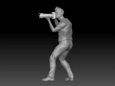 PHOTOGRAPHER FORMULA ONE 3D print model