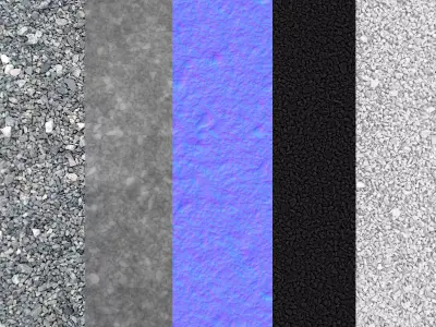 Clean Gravel Texture