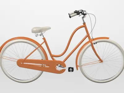 Electra Bike Amsterdam 3D model